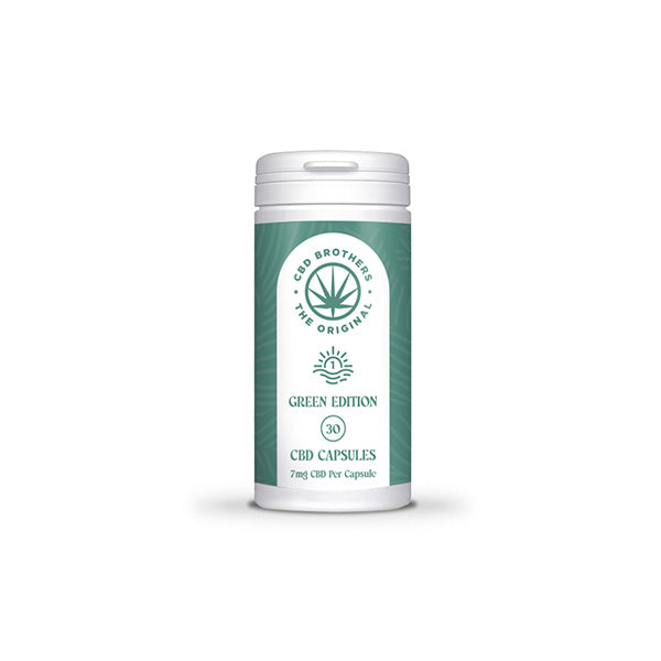 CBD Brothers CBD Capsules Green Edition