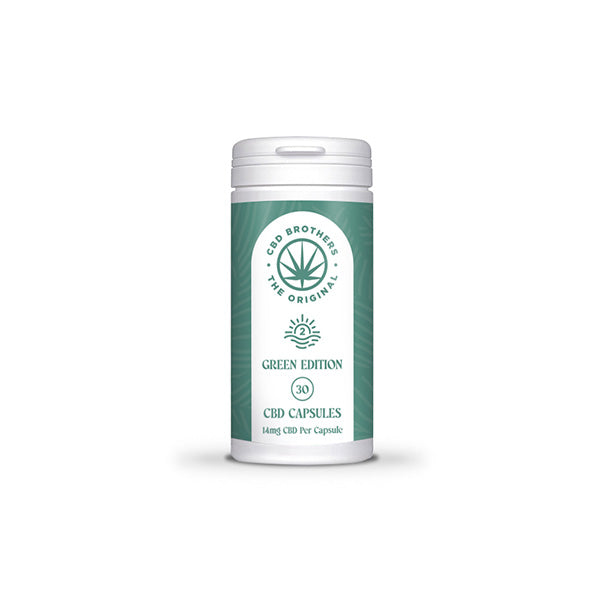 CBD Brothers CBD Capsules Green Edition