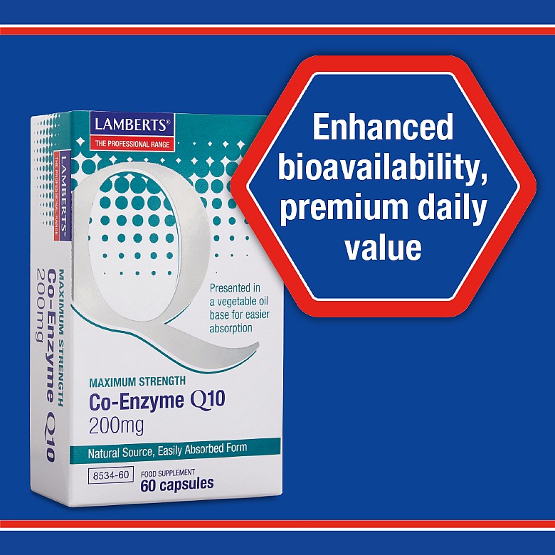 Co-Enzyme Q10 200mg 60's