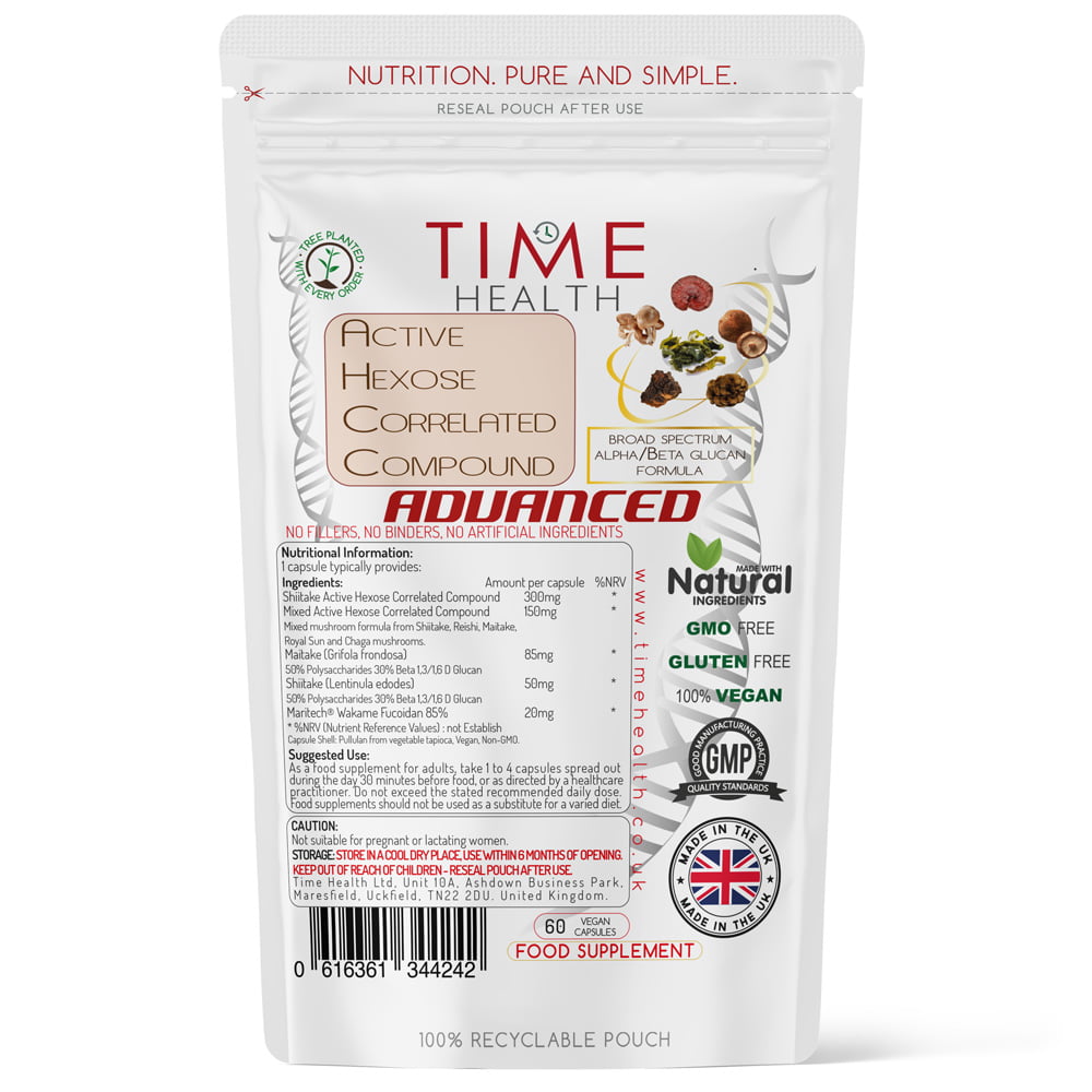 Advanced Active Hexose Correlated Compound (AHCC) Fucoidan Formula