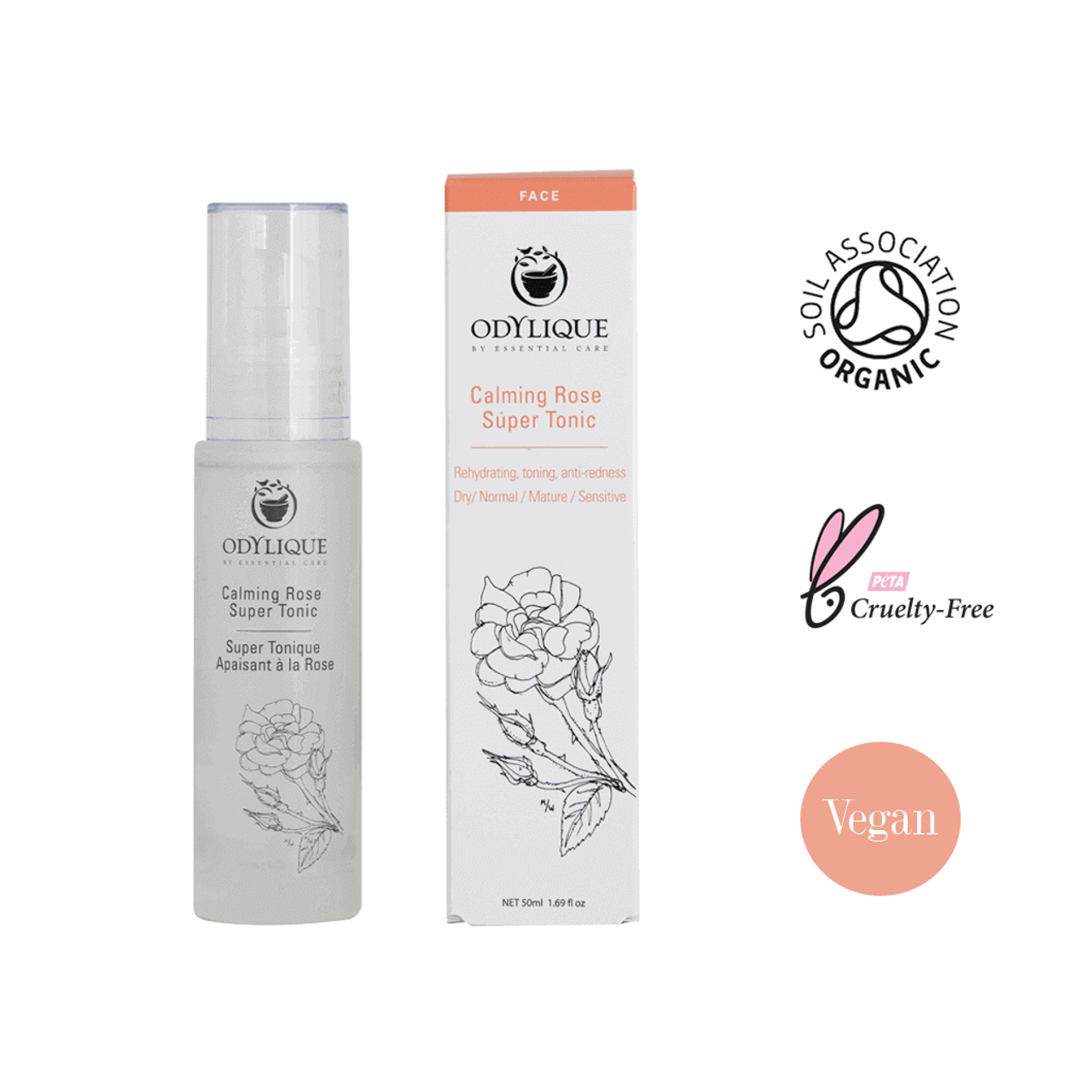 Calming Rose Super Tonic 5ml