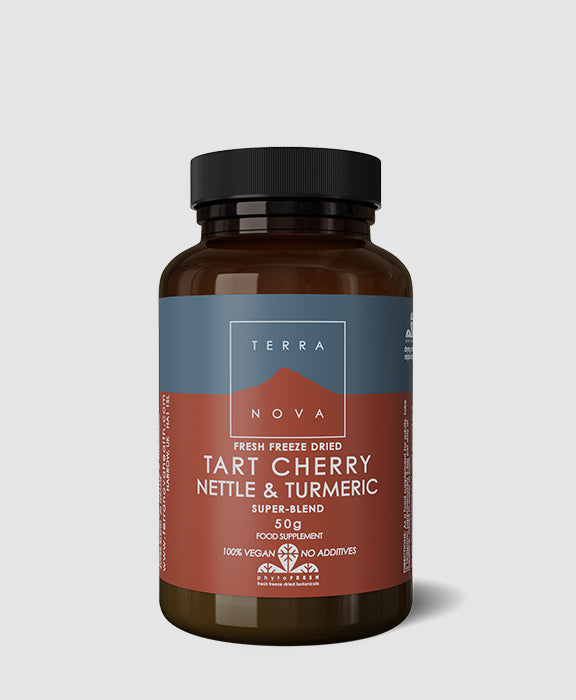 Freeze Dried Tart Cherry, Nettle & Turmeric 50g