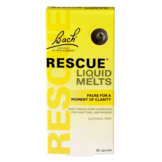 Bach Flower Remedies Rescue Liquid Melts 28s