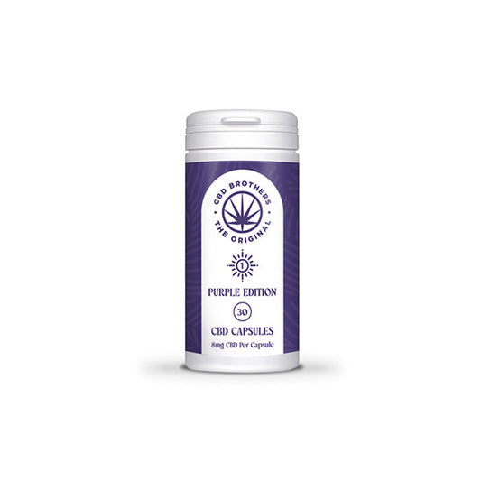 CBD Brothers CBD Capsules Purple Edition