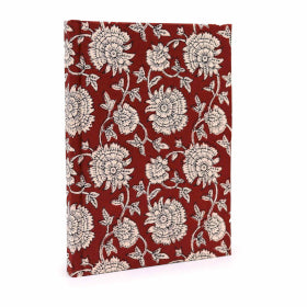 Cotton Bound Floral Notebook