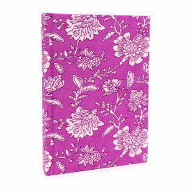 Cotton Bound Floral Notebook