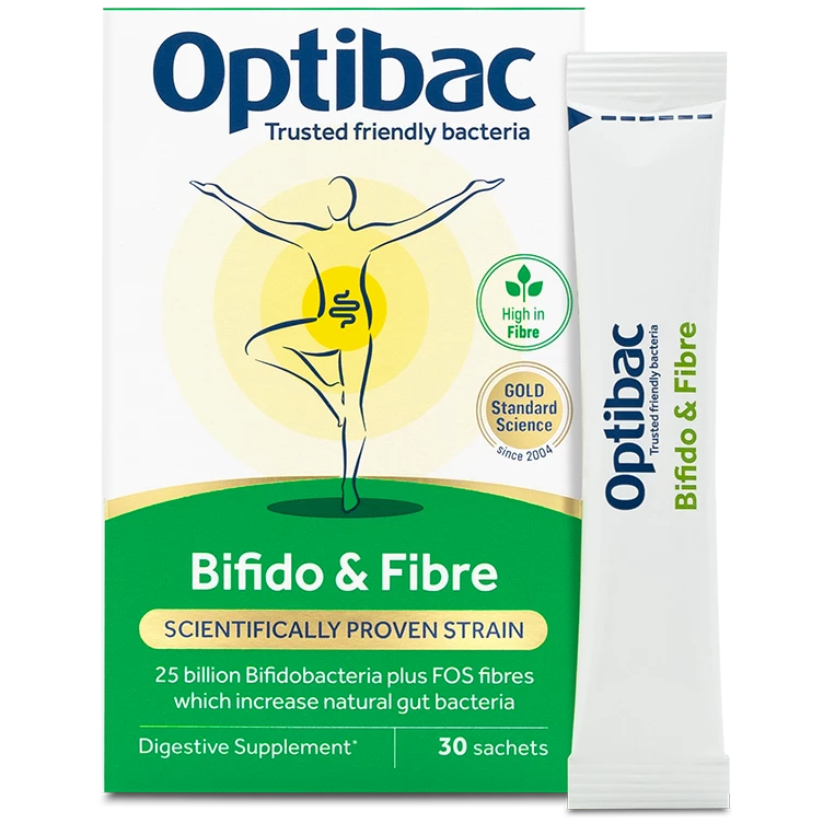 Optibac Bifido & Fibre 30 Sachets