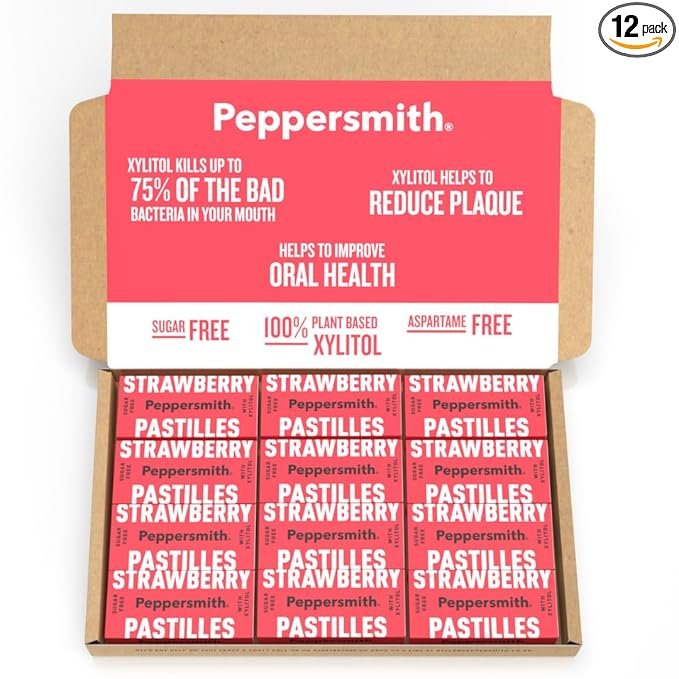 Peppersmith Strawberry Pastilles
