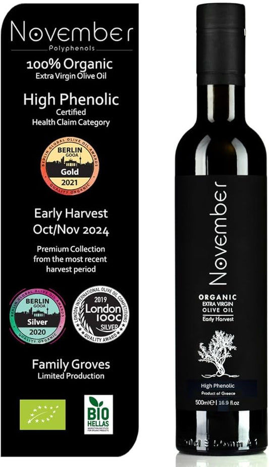 November Organic Extra Virgin Olive Oil 500ml