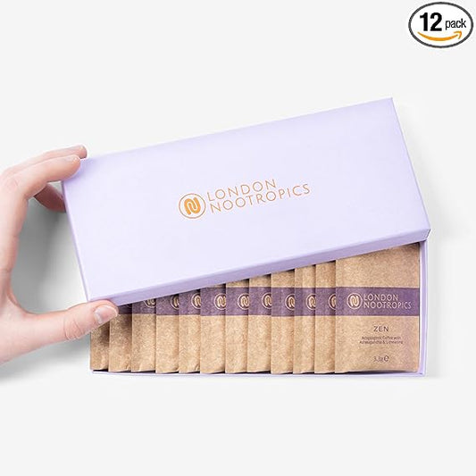 Zen Adaptogenic Coffee with Ashwaghanda & L-Theanine (Purple)