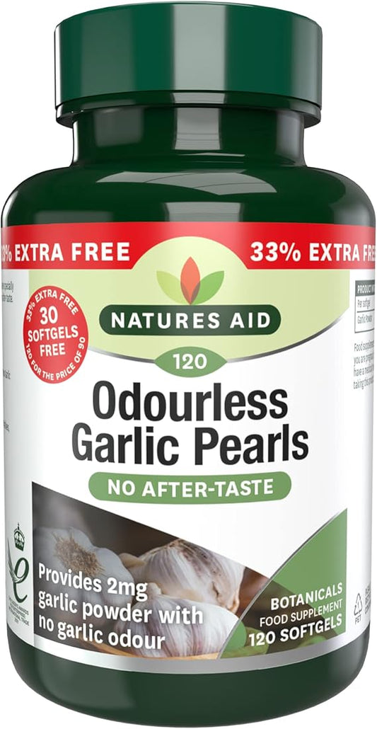 Odourless Garlic Pearls x120