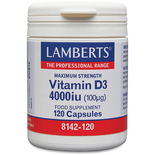 Vitamin D3 4000iu x120