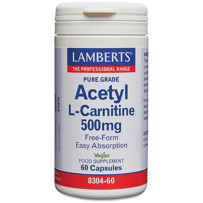 Acetyl L-Carnitine 500mg 60's