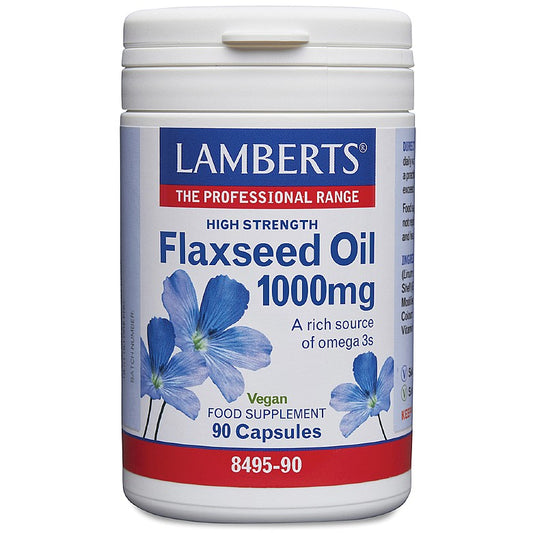 Flax Seed Oil 1000mg x 90