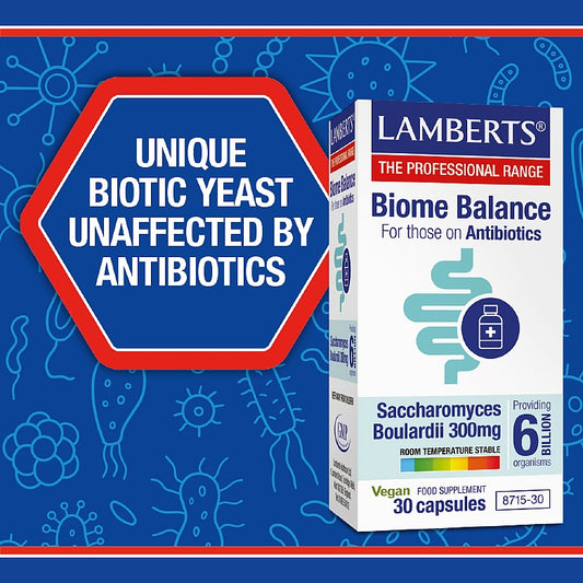 Biome Balance for those on Antibiotics 30s (Formerly Saccharomyces Boulardii)