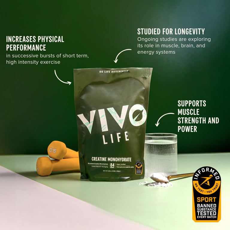 Vivo Life Creatine Monohydrate