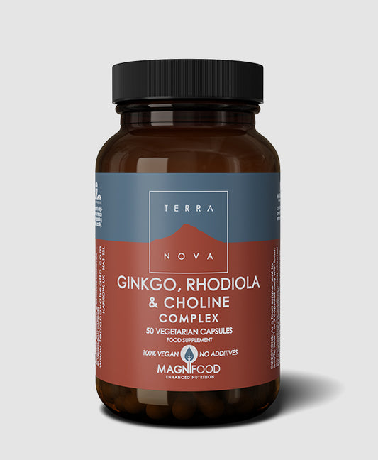 Terranova Ginkgo, Rhodiola & Choline Complex