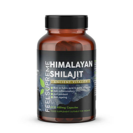 Feel Supreme Himalayan Shilajit 400mg x60