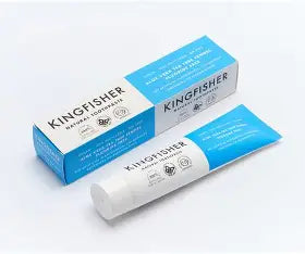 Kingfisher Natural Toothpaste Aloe Vera Tea Tree Fennel Fluoride Free 100ml