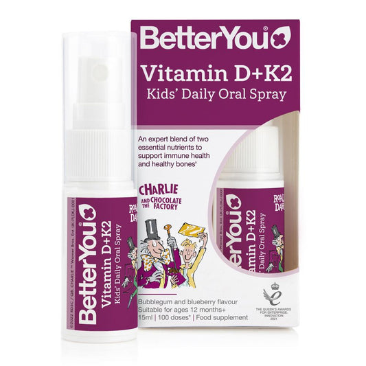 Better You Vitamin D+K2 Kids' Daily Oral Spray 15ml