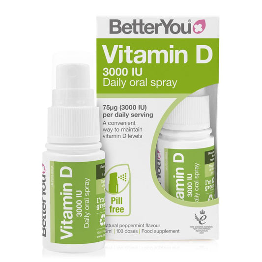 Better YouVitamin D 3000iu Daily Oral Spray 15ml