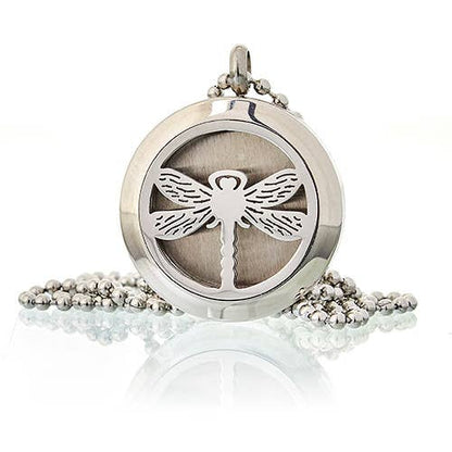 Ancient Wisdom - Aromatherapy Necklace - Dragonfly 25mm