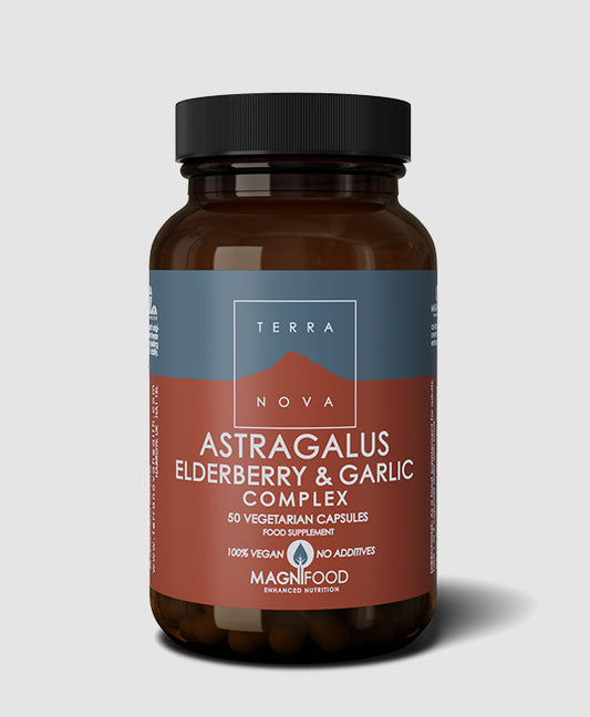 Astragulus, Elderberry & Garlic 100s