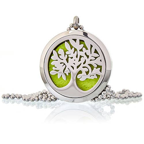 Ancient Wisdom - Aromatherapy Necklace-Tree of Life 30mm
