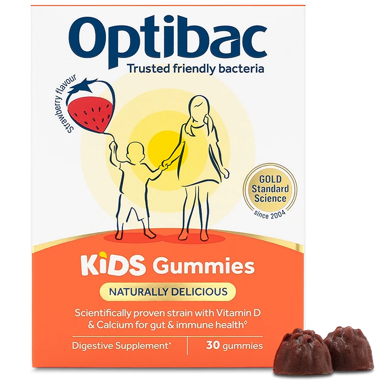 Optibac Kids Gummies (Strawberry) 30s