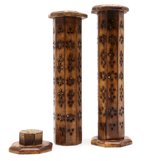Hexagonal Incense Tower