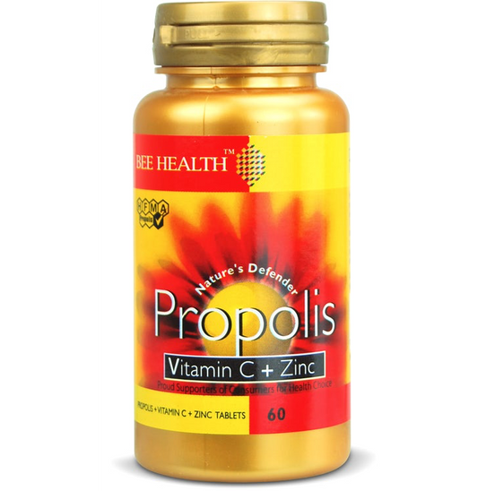 Bee Health Propolis Vitamin C & Zinc Tablets